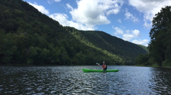 Kayaking on the Chemung River with Southern Tier Kayak Tours